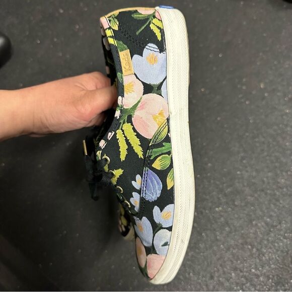 Rifle Paper Co. x Keds black floral tennis shoes - Picture 11 of 11